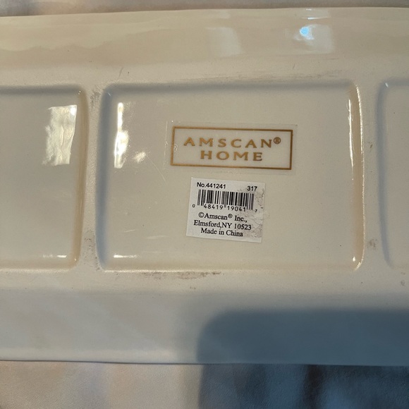 Amscan tray, lovely sentiment displayed. - Picture 7 of 9